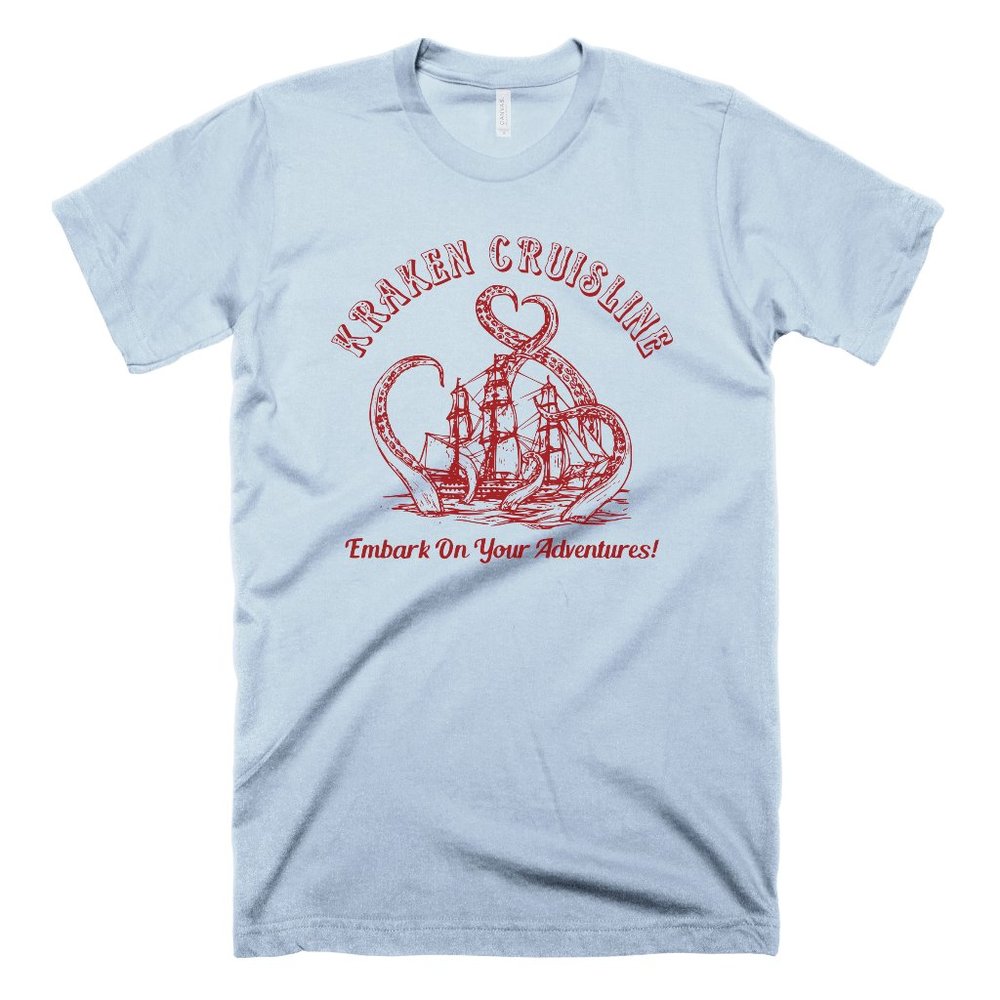 Kraken Cruiseline T-Shirt Funny Ship Boat Cruises Gift Travel Gift Vintage Shirt